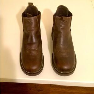 Justin Steel Toe Boots size 8 1/2 men